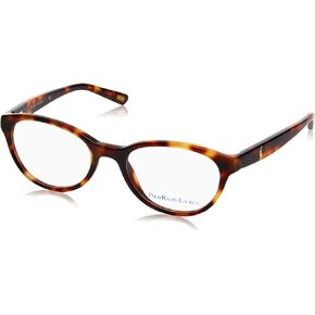إطارات النظارات الطبية للأطفال من Polo Ralph Lauren PP8526 Cat Eye، عدسة سلحفاة لامعة/عدسة تجريبية، 47 مم in Saudi Arabia