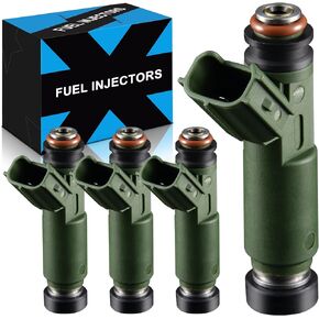 232500D040 Fuel Injectors Fit For:-Chevy Prizm For:-Pontiac Vibe For:-Toyota Celica Matrix MR2 Spyder 1.8L 2.0L 1995 2000 2001 2002 2003 2004 2005 2006, 23250-22040 (4 PCS)