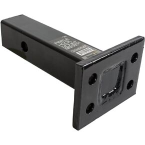 Buyers Products PM812 6 Position Pintle Hook Mount With 12.25 Inch Shank Black