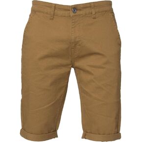 ENZO Mens Slim Fit Stretch Cotton Chino Summer Shorts 28-48