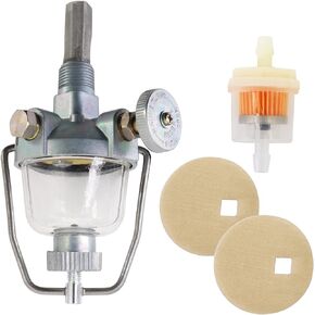Dokili Fuel Sediment Bowl Assembly 2NAA9155B Compatible with Ford 8N 9N 2N NAA Jubilee Tractor Massey Ferguson TE20 TO20 TO30 TO35 MF35 for 180141M91 2N9155B NAA9155B 17C152