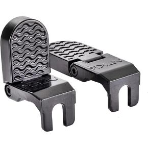 دواسات القدم الخلفية للدراجة: دواسات مسند القدمين للمقعد الخلفي قابلة للطي للدراجة. أوتاد أقدام قابلة للطي بفتحة U غير قابلة للانزلاق للدراجات الجبلية الكهربائية in Kuwait