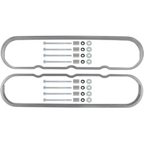 ICT Billet LS Valve Cover Spacer Billet LS1 LS2 LS3 LS7 LSX 3/4" .75 Inch Riser for Tall Mount Roller Rocker Clearance Spacer Compatible with Chevy LS 1997-up 551641-7