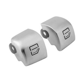 2PCS Driver Window Switch Button Covers for Mercedes Benz,Power Window Master Switch Repair Button Caps Button for Mercedes Benz C E S GLC Class W205 W213 W222 W253 X253 AMG E43 E180 E200 E220