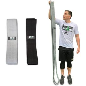 76 Inch Extended-Length Fabric Resistance Bands - Heavy Duty Strength, Mobility, and Plyometric Equipment for Pro-Level Exercises Ultimate Performance