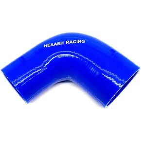 90 درجة معرف 2.75 بوصة إلى 3 بوصة خرطوم سيليكون مخفض 4 طبقات (أزرق، 70-76 مم) in Kuwait