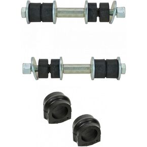 TRQ 4pc Suspension Kit Sway Bar End Links & Bushings for 00-04 Nissan Xterra
