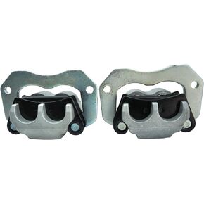 Front Left Right Brake Caliper Set with Pads Replacement for 1912275 1912274 Fit for Polaris RZR 900 / 900S 1000 / 1000S 2015-2020