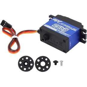 T best Digital Servo, 1500μs/ 330hz 360 Continuous Rotation SPT5525LV-360 25KG Standard Digital Servo for RC Car Robot