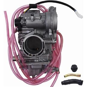 munirater 37mm Performance Motorcycle Carburetor Carb Replacement for Yamaha WR250 WR250F YZ250F Carb 2001-2013 Honda CRF250R 2004-2005