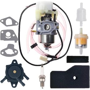 EU2000I Carburetor for Honda EB2000i EB2000I EB2000IT1 EU2000IK1 BF30E B/D/E Carb with Air Filter Spark Plug Gasket Fuel Line Fuel Pump Kit - 16100-Z0D-D03 16100-Z0D-D01 Carburetor