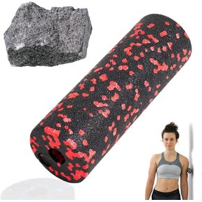 Mini Massage Foam Roller High Density - 100% Recycled Non-Toxic Material - Portable Pocket-Sized for Travel - Foot Arch,Legs & Arms Pain Target - Waterproof and Durable 15x6cm(Blue)