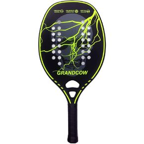 Beach Tennis Paddle Racket Racquet Carbon Frame with Soft EVA core New Model