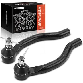 A-Premium 2 x Front Outer Tie Rod Ends, Compatible with Honda Civic 2012-2015, Acura ILX 2013-2022
