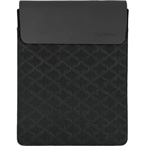 Laptop Sleeve 13 Inch 14 Inch Compatible for MacBook Air M2 M1, MacBook Pro 13-14 Inch M3 M2 M1, Thin Portable Versatile Laptop Case Bag Lightweight Ipad Case (Vertical Black)