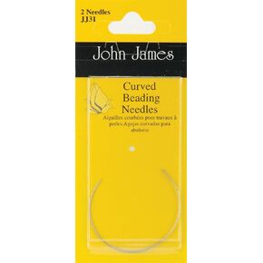 John James Curved Beading Needles-2/Pkg