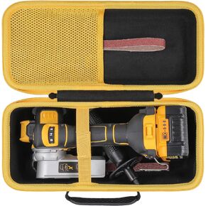 khanka Hard Travel Case Replacement for DEWALT DCM200B 20V MAX XR Cordless Bandfile Power Tool Belt Sander,Case Only.