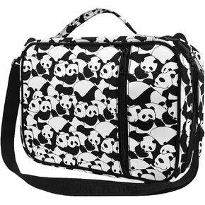 Bible Cover Case for Women Girls Sunflower Horse Pattern Durable Bible Protective Bag with Compartments Soft Bible Book Cover