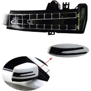 Pikki Turn Signal Marker Light Lamp for W212 E W204 C W221 S Right (Passanger) Side
