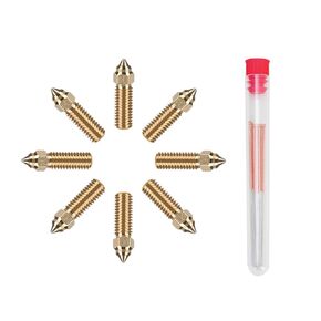 0.4mm K1/K1 Max 3D Printer Nozzle Kit,Brass Nozzle with Wear Resistance, High Flow Nozzle Kit with Needles High Speed Printing for K1, K1 Max, Ender-3 V3 KE