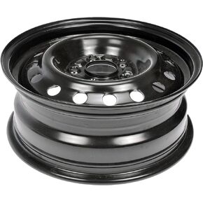 Dorman 939-265 15 x 6 In. Steel Wheel Compatible with Select Honda Models, Black