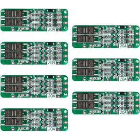 15PCS Lithium Battery Protection Board Overcharge Short Circuit Protection Module(2S 16A)