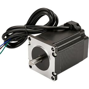 Nema 23 محرك متدرج 4.0A 2.0Nm طول 76 مللي متر مع عمود 8 مللي متر لطريق مخرطة مطحنة CNC in Kuwait