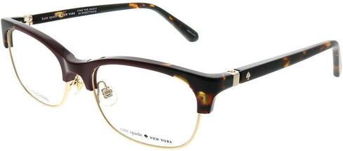 Kate Spade Adali Eyeglasses-(0LHF) Opal Burgundy/Demo-49mm in Saudi Arabia