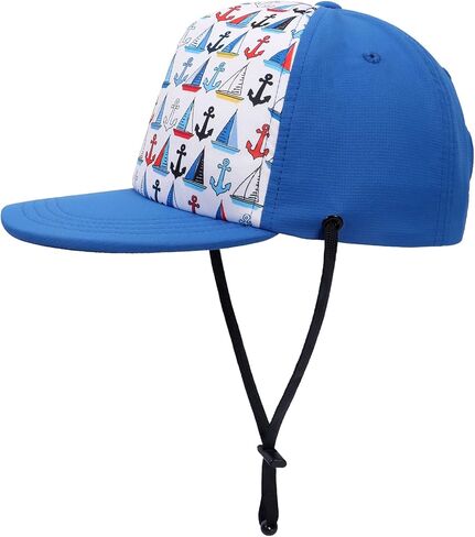 UPF 50+ Kids Baseball Hat Visor to Protect Against UV Sun Rays - Toddler Boy Girl Quick Dry Sun Hats and Print Baseball Cap in Saudi Arabia