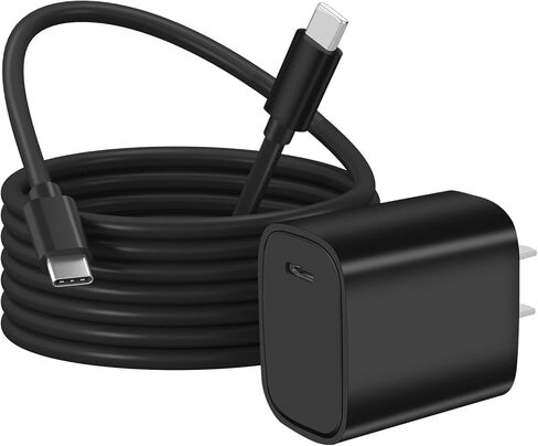 شاحن سريع 15 وات مع كابل USB C بطول 6 أقدام مناسب لجهاز Amazon Fire HD 8 10 Plus، والأطفال، والأطفال Pro، وFire Max 11 Tablet (إصدار 2020-2023)، وKindle Paperwhite الجيل الحادي عشر، وKindle Scribe، وKindle الجيل الحادي عشر in Kuwait