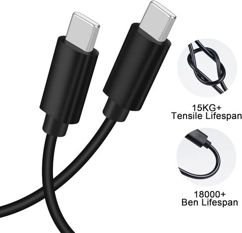 شاحن سريع 15 وات مع كابل USB C بطول 6 أقدام مناسب لجهاز Amazon Fire HD 8 10 Plus، والأطفال، والأطفال Pro، وFire Max 11 Tablet (إصدار 2020-2023)، وKindle Paperwhite الجيل الحادي عشر، وKindle Scribe، وKindle الجيل الحادي عشر in Kuwait