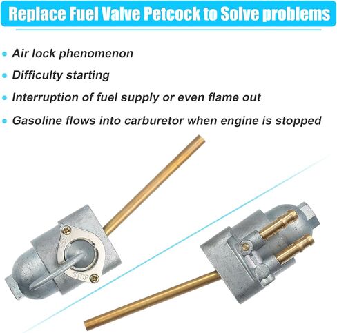 uxcell Fuel Valve Petcock Gas Tank Switch for Honda CB350F 1972-1974 for Honda CB500K 1971-1973 for Honda CB550K CB750K in Saudi Arabia