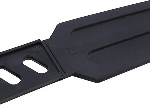 اصنع فكرة حزام دواسة الدراجة الثابتة، 12 × 1-4/5 بوصة قابل للتعديل لممارسة التمارين الرياضية في صالة الألعاب الرياضية المنزلية باللون الأسود in Kuwait