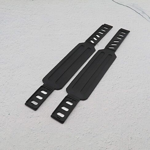 اصنع فكرة حزام دواسة الدراجة الثابتة، 12 × 1-4/5 بوصة قابل للتعديل لممارسة التمارين الرياضية في صالة الألعاب الرياضية المنزلية باللون الأسود in Kuwait