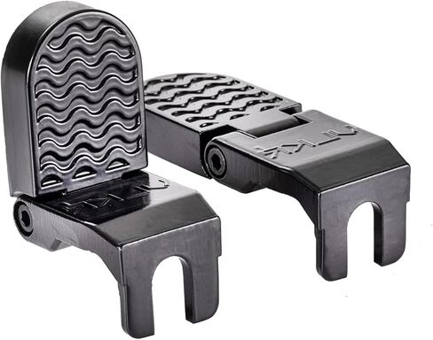 دواسات القدم الخلفية للدراجة: دواسات مسند القدمين للمقعد الخلفي قابلة للطي للدراجة. أوتاد أقدام قابلة للطي بفتحة U غير قابلة للانزلاق للدراجات الجبلية الكهربائية in Kuwait