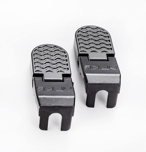 دواسات القدم الخلفية للدراجة: دواسات مسند القدمين للمقعد الخلفي قابلة للطي للدراجة. أوتاد أقدام قابلة للطي بفتحة U غير قابلة للانزلاق للدراجات الجبلية الكهربائية in Kuwait