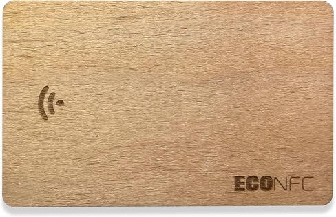 Sapele Virtual Business Card | NFC Business Card | Wood Business Card | NFC Business Card | No Monthly Fees in Saudi Arabia