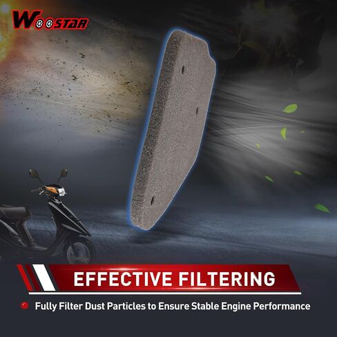 WOOSTAR Motorcycle Air Filter Element Replacement for 2 Stroke 50cc 70cc 90cc JOG Minarelli Polaris Jonway Qlink Eton Scooter ATV Quad Dirt Pit Bike in Saudi Arabia