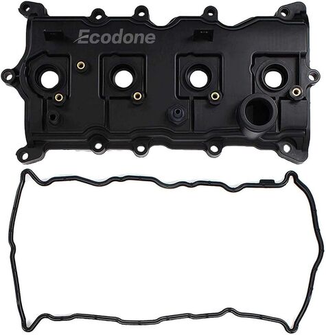 Engine Camshaft Valve Cover & Gasket Compatible with 2007-2012Nissan,PCV Cover fits Altima Sentra L4 2.5L, CNVG-D1230 13264JA00A 13270JA00A by Ecodone in Saudi Arabia