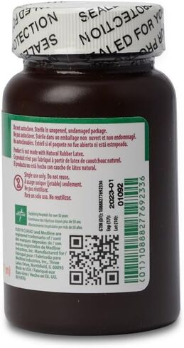 شاش Medline NON266125H، شريط تعبئة، يودوفورم، 1/2 بوصة × 5 ياردة، St in Kuwait