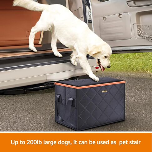 موسع مقعد السيارة iBuddy مع مساحة تخزين للكلاب الكبيرة يصل وزنها إلى 200 رطل، ويحمي الكلاب من عدم السقوط في منطقة الأرضية، ويمكن للحيوانات الأليفة الحصول على المقعد الأمامي/الخلفي بالكامل للتمدد والقيلولة على حشو فجوة المقعد الخلفي للسيارة in Kuwait
