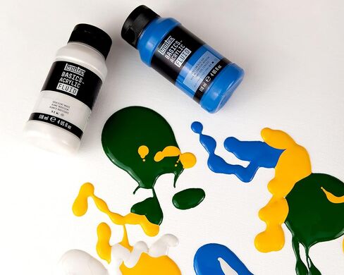 Liquitex BASICS Acrylic Fluid Paint, 118ml (4-oz) Bottle, Alizarin Crimson Permanent Hue in Kuwait