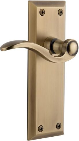 دمية مزدوجة طويلة اللوح من Grandeur Hardware فيفث أفينيو مع رافعة بيلاجيو من النحاس العتيق in Saudi Arabia
