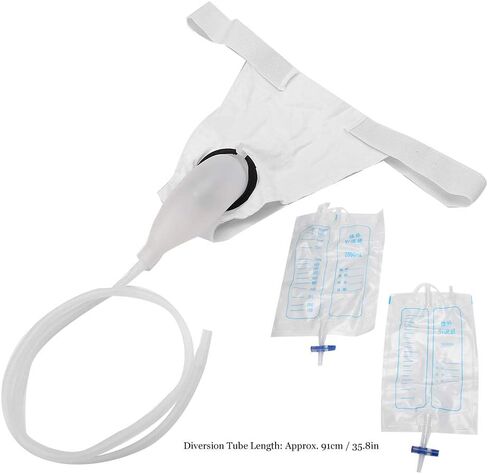 جامع البول من السيليكون، حقيبة تجميع البول للرجال، حقيبة تصريف البول من السيليكون قابلة لإعادة الاستخدام، حقيبة جمع البول للرجال المسنين طريحي الفراش in Kuwait