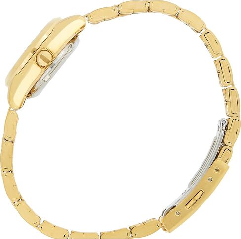 Seiko Women's SYMA38K 5 Automatic Gold Dial Gold-Tone Stainless Steel Watch in Saudi Arabia