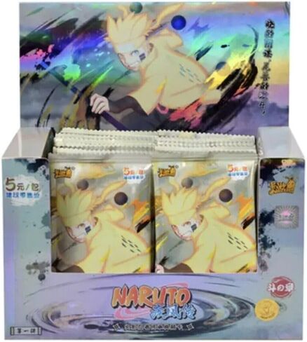 Narutoninja Kayou Official Anime Premium Booster Box Tier 3 Wave 1 Sage Mode Gaara Sasuke Anime Cards CCG TCG [20 حزمة] (T3W1) in Kuwait