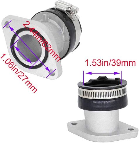 مشعب السحب المكربن ​​+ فلتر الوقود لـ 1999-2004 Yamaha Bear Tracker 250 YFM250 Carburator in Kuwait