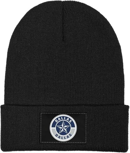 Dallas Beanie for Men Women Skull Cap Youth Football Knit Hat Beanies Winter Hat Fans Gifts Apparel in Saudi Arabia