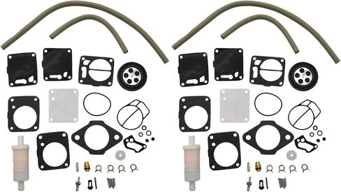 Dual Carb Carburetor Repair Kit Replacement for Sea Doo GS GTS SP SPX WAVERUNNER 3 VXR PRO XL700 Polaris SL650 SLT 750 in Saudi Arabia