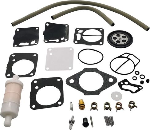 Dual Carb Carburetor Repair Kit Replacement for Sea Doo GS GTS SP SPX WAVERUNNER 3 VXR PRO XL700 Polaris SL650 SLT 750 in Saudi Arabia